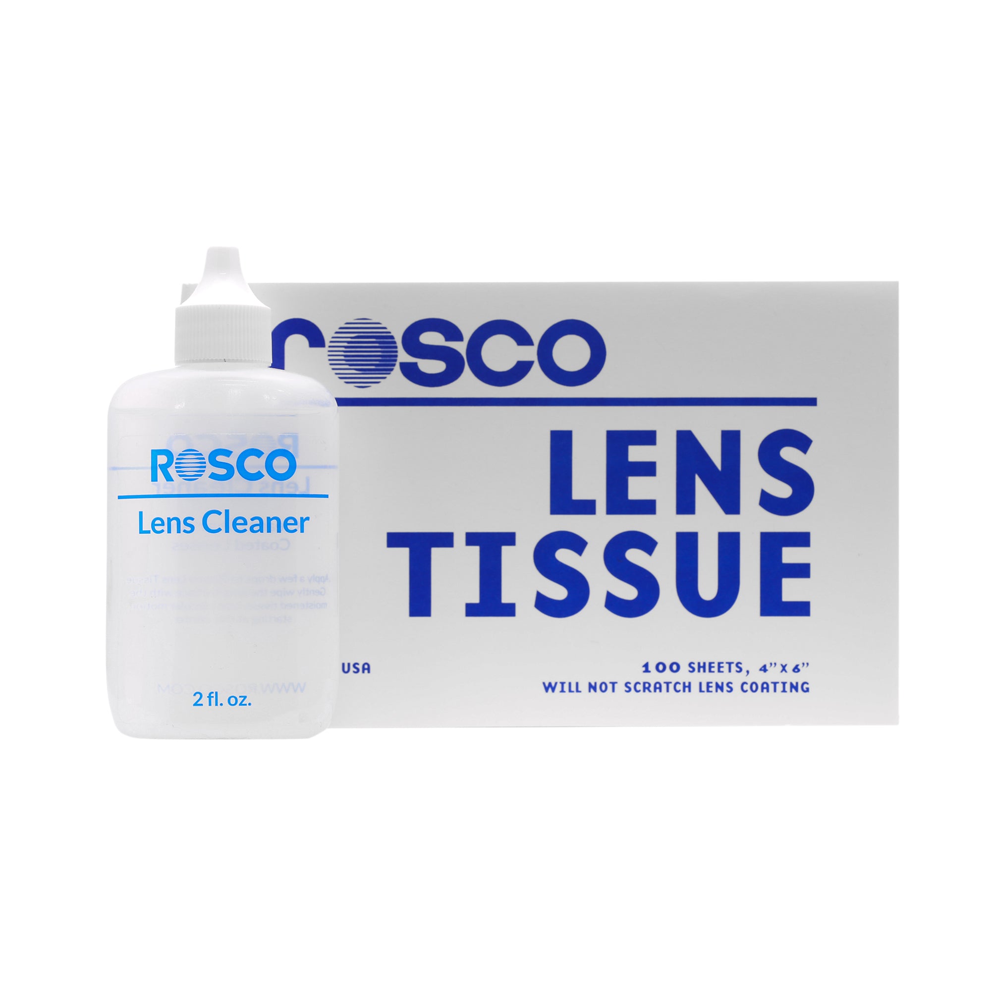 Rosco Lens Tissue 100 Sheets 4 X 6