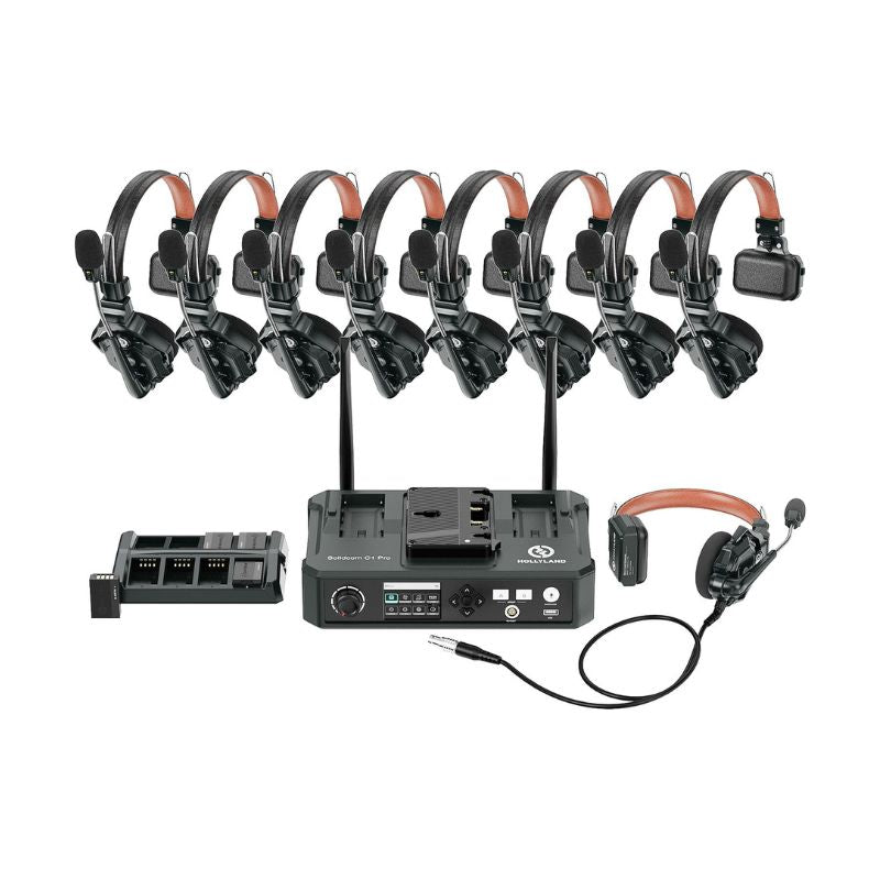 Hollyland Solidcom C1 Pro 8 Headset Kit w Hub Hire