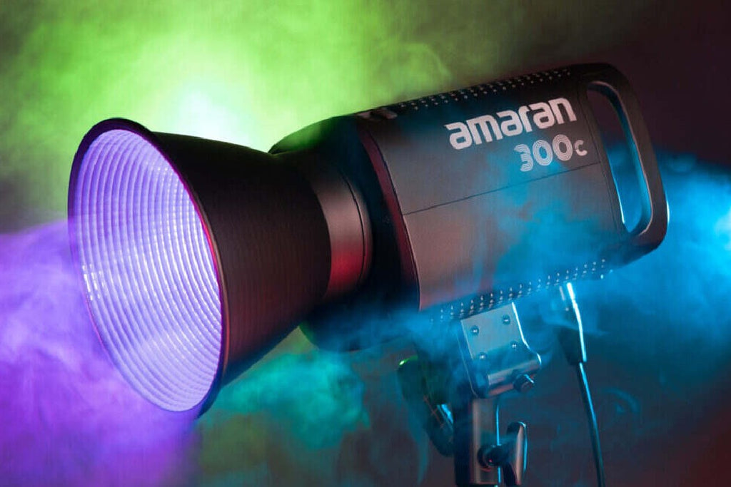 amaran 150c and 300c LED Lights, Light Dome Mini SE and Spotlight SE  Introduced